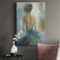 Lady in Blue Premium Gallery Wrapped Canvas - Ready to Hang