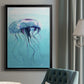 Jelly Fish - Modern Framed Canvas Print