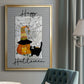 Happy Halloween Pumpkin - Modern Framed Canvas Print