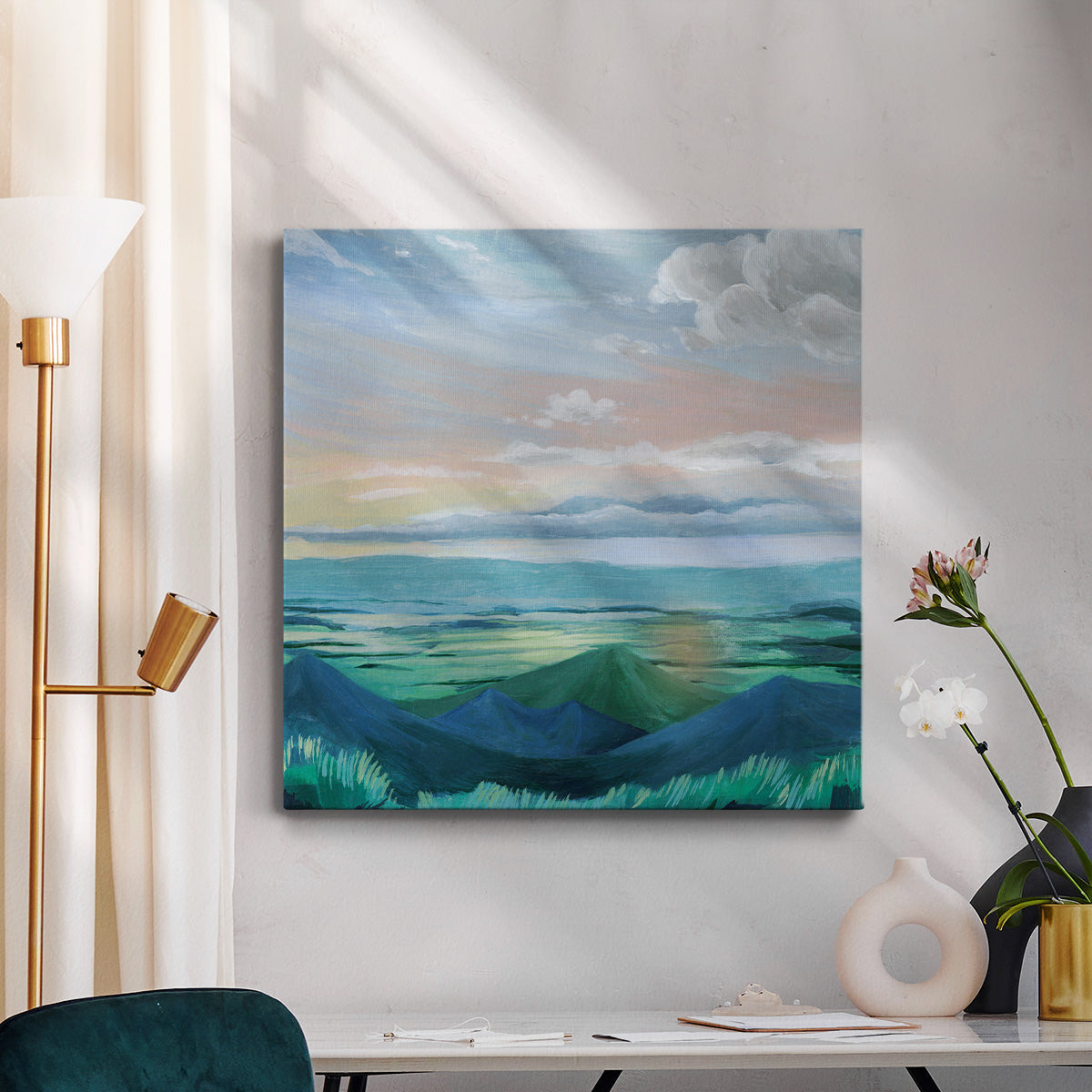 Sunset Outlook II - Canvas Art Print