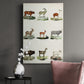 Antique Animal Chart I Premium Gallery Wrapped Canvas - Ready to Hang