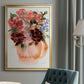 Mauve Bouquet in Teapot I - Modern Framed Canvas Print