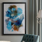 Misty Blue II - Modern Framed Canvas Print