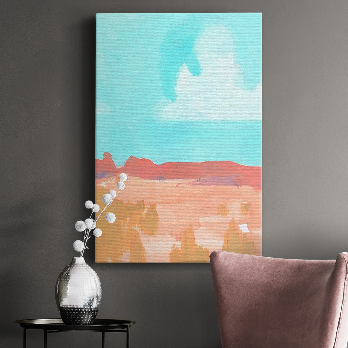 Wide Open Spaces I Premium Gallery Wrapped Canvas - Ready to Hang