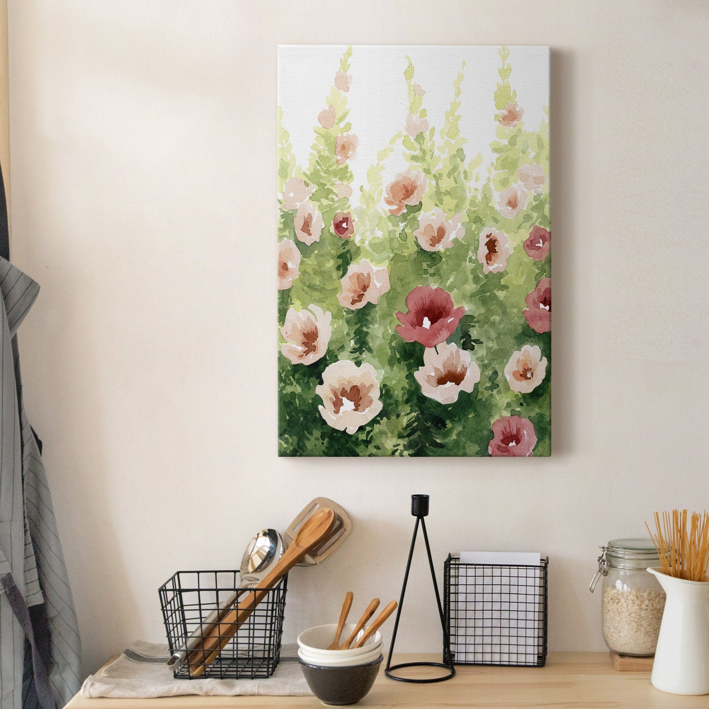 Sunlit Flora II Premium Gallery Wrapped Canvas - Ready to Hang