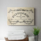 Antique French Label I - Canvas Art Print