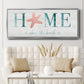Home Beach - Floater Framed Canvas Print