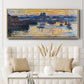 The Port of Dieppe, Evening, 1882 - Floater Framed Canvas Print