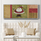 Holiday Santa - Floater Framed Canvas Print