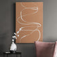 Terracotta Drift I Premium Gallery Wrapped Canvas - Ready to Hang