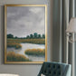 Salt Marshes II - Modern Framed Canvas Print