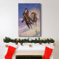 Santa's Big Ride - Gallery Wrapped Canvas