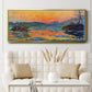 Sunset on the Seine in Winter, 1880 - Floater Framed Canvas Print