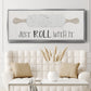 Roll With It - Floater Framed Canvas Print