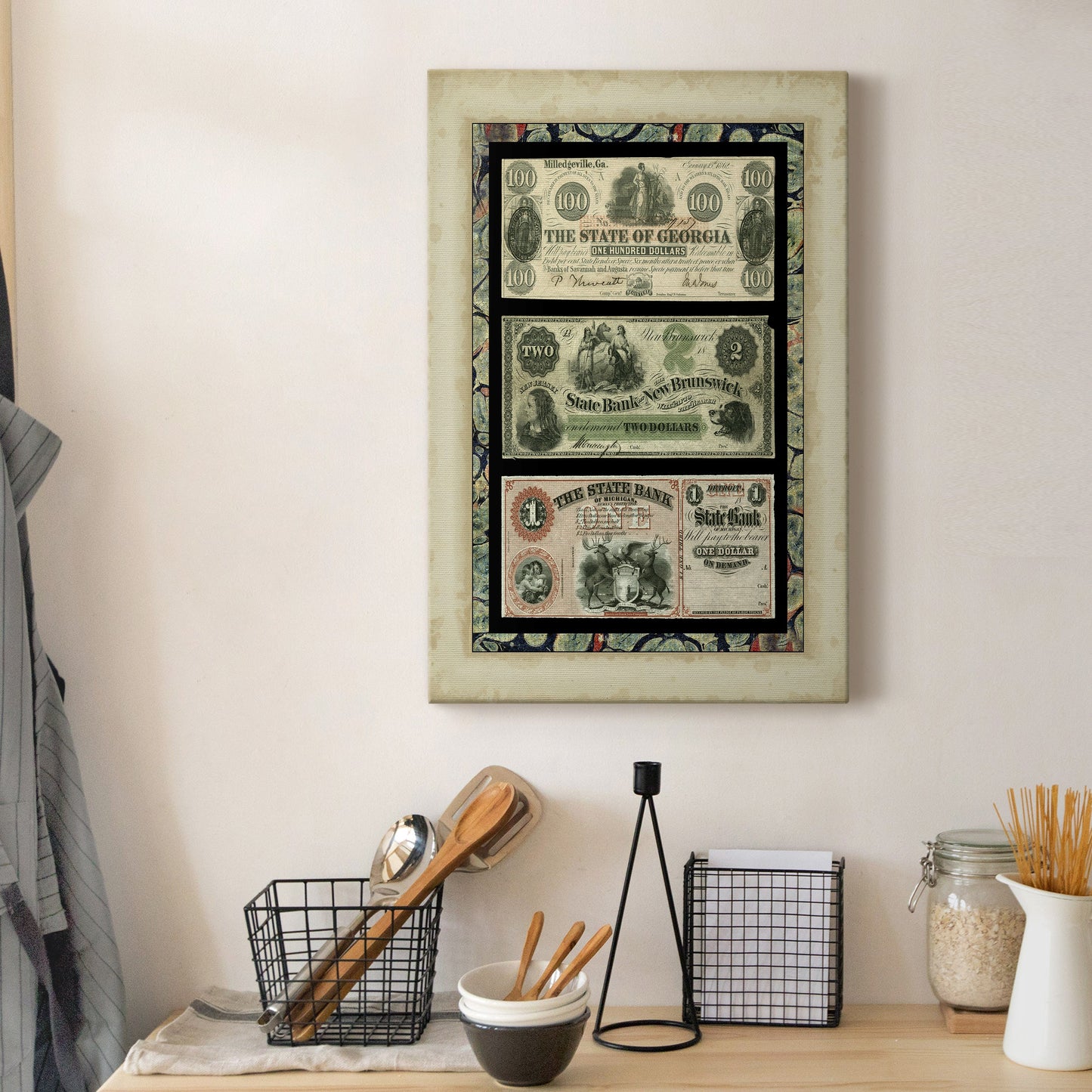 Money, Money, Money I - Canvas Art Print