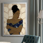 Ethnic Beauty II - Modern Framed Canvas Print