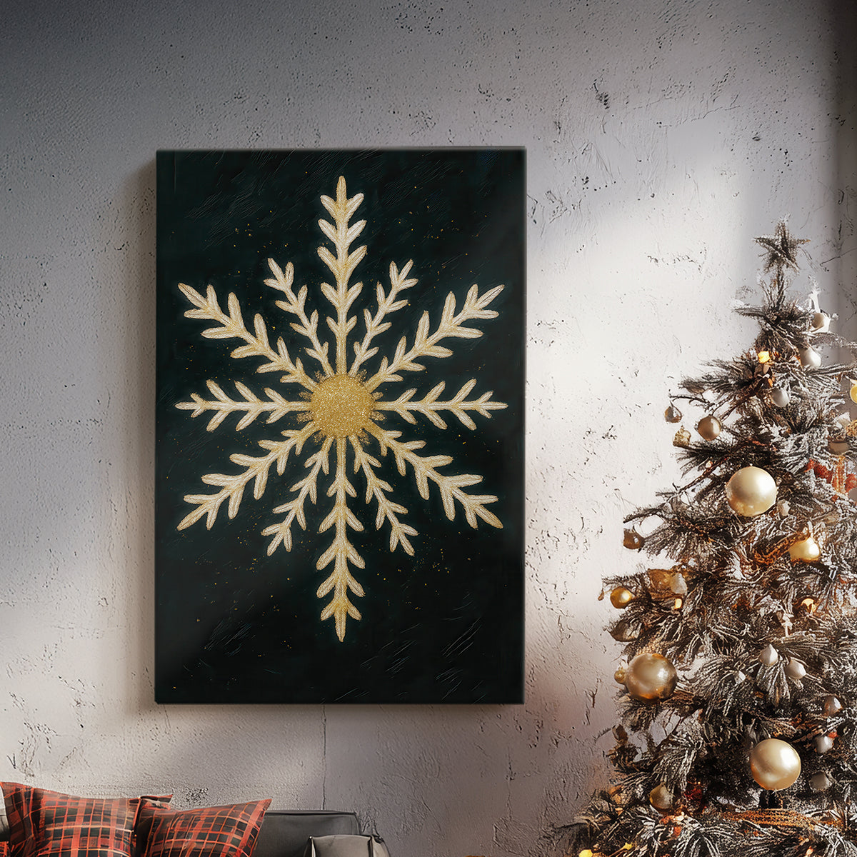 Evergreen of Chalk Blessing - Canvas Art Print