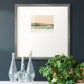 Layered Horizon I - Double Matboard Framed Print