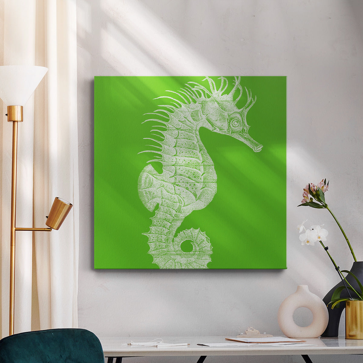 Saturated Sea Life II - Canvas Art Print
