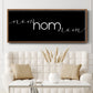 Nom Nom Nom - Floater Framed Canvas Print