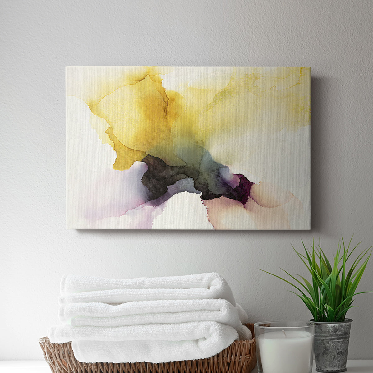 Never Have I Laid Eyes on Equal Beauty in Man or Woman - Canvas Art Print