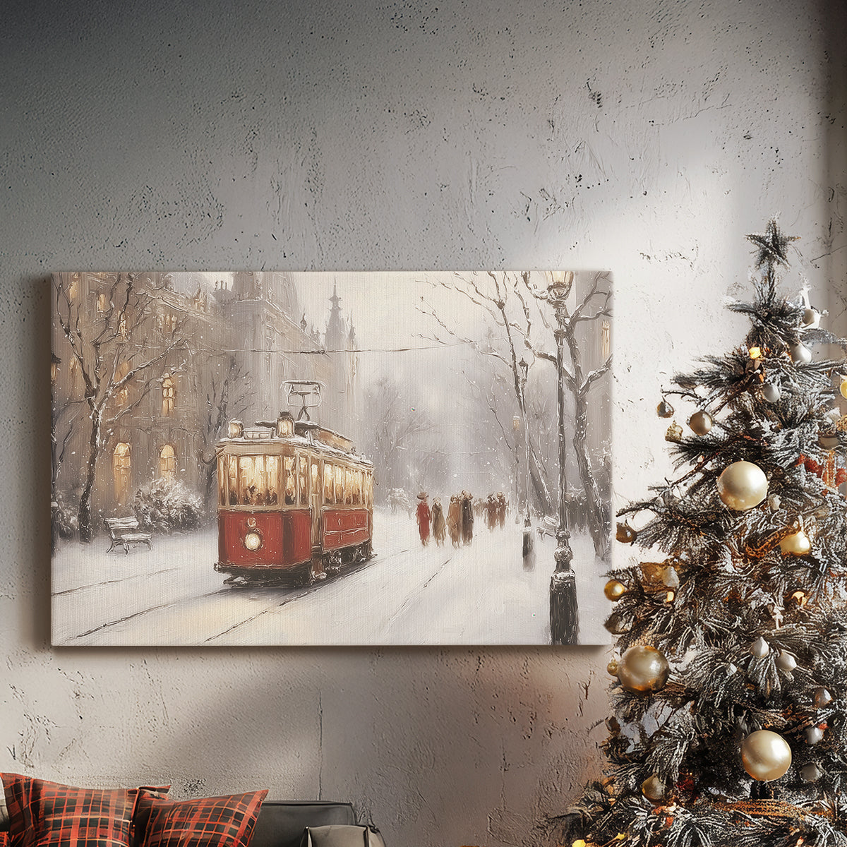 Skies of Pearled Promise - Canvas Art Print
