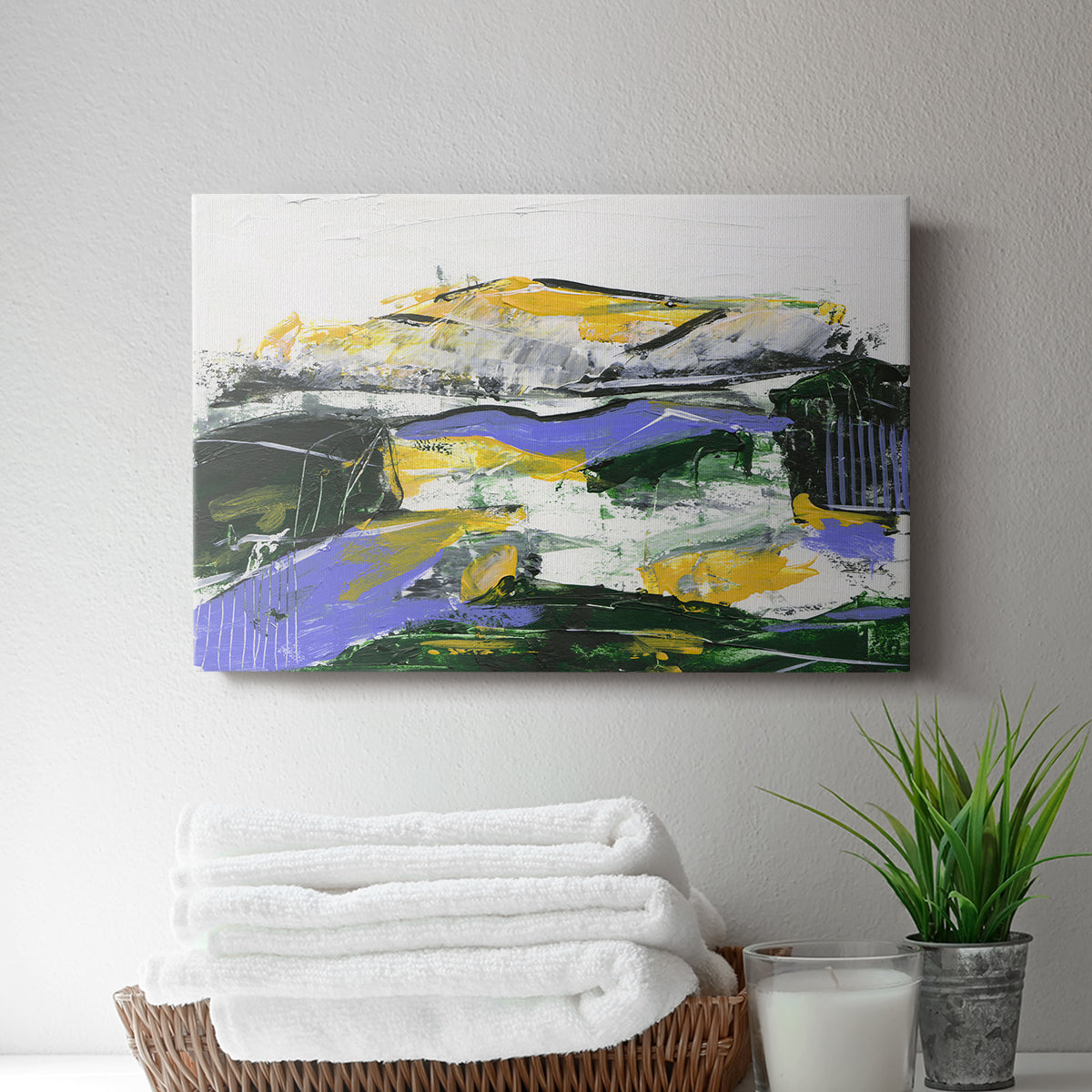 Silent Mountain I - Canvas Art Print
