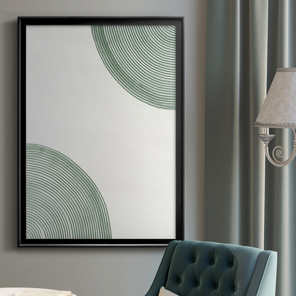 Get Going II - Modern Framed Canvas Print