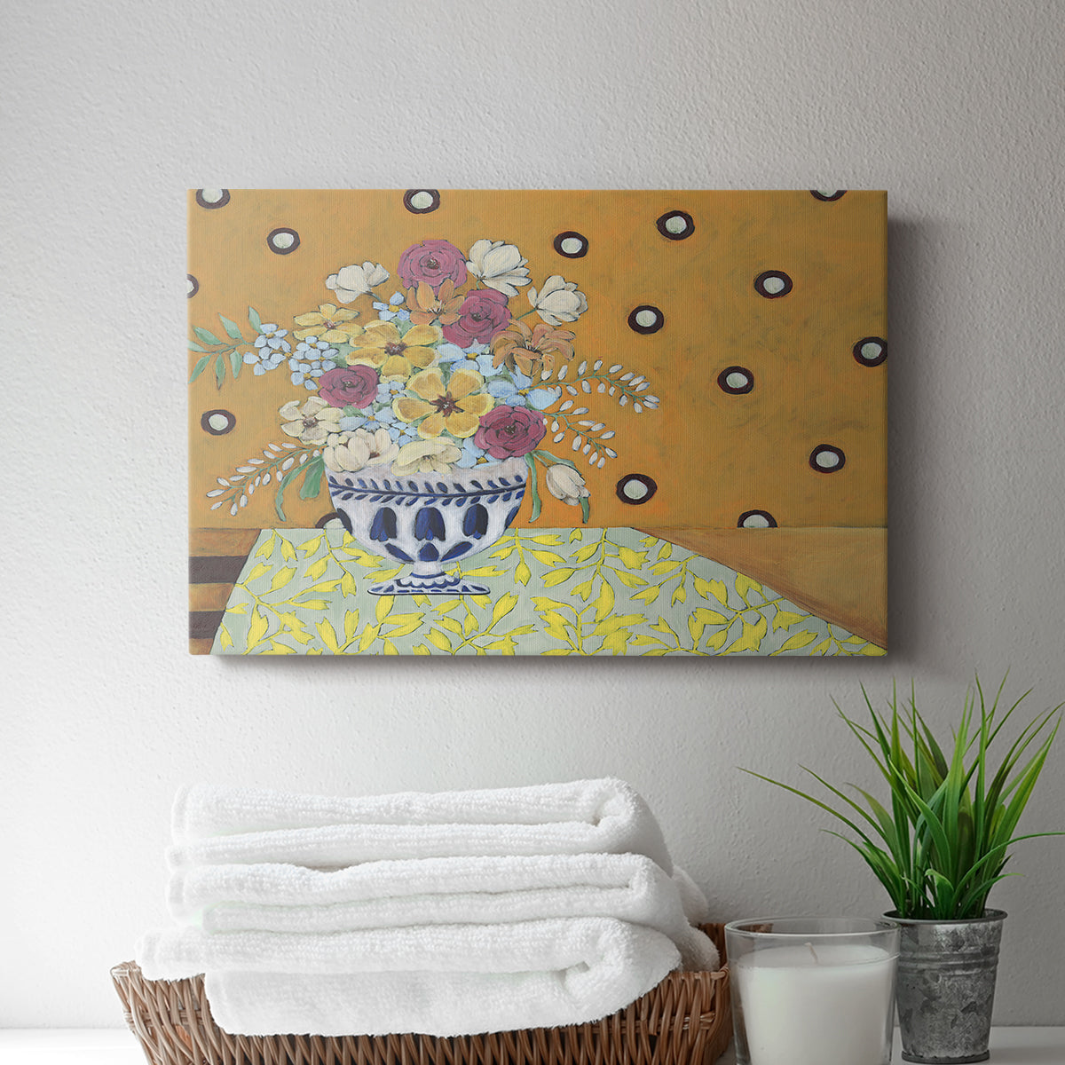 Flowerscape I - Canvas Art Print