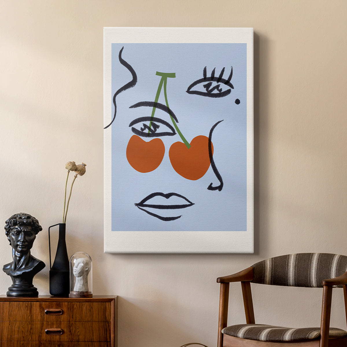 Cherry Baby I - Canvas Art Print