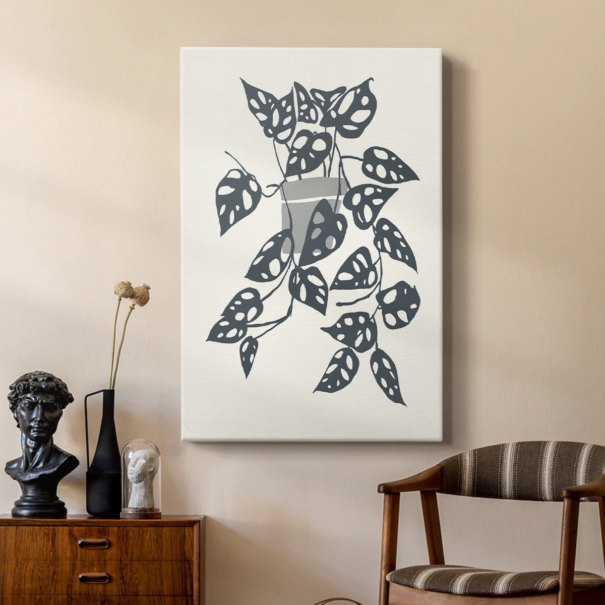 Growing Leaves II - Canvas Art Print
