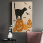 Pumpkin Patch Cats I Premium Gallery Wrapped Canvas - Ready to Hang