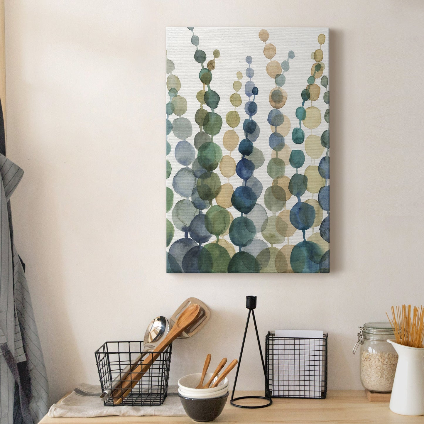 Pompom Botanical I - Canvas Art Print