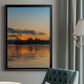 Molten Gold - Modern Framed Canvas Print