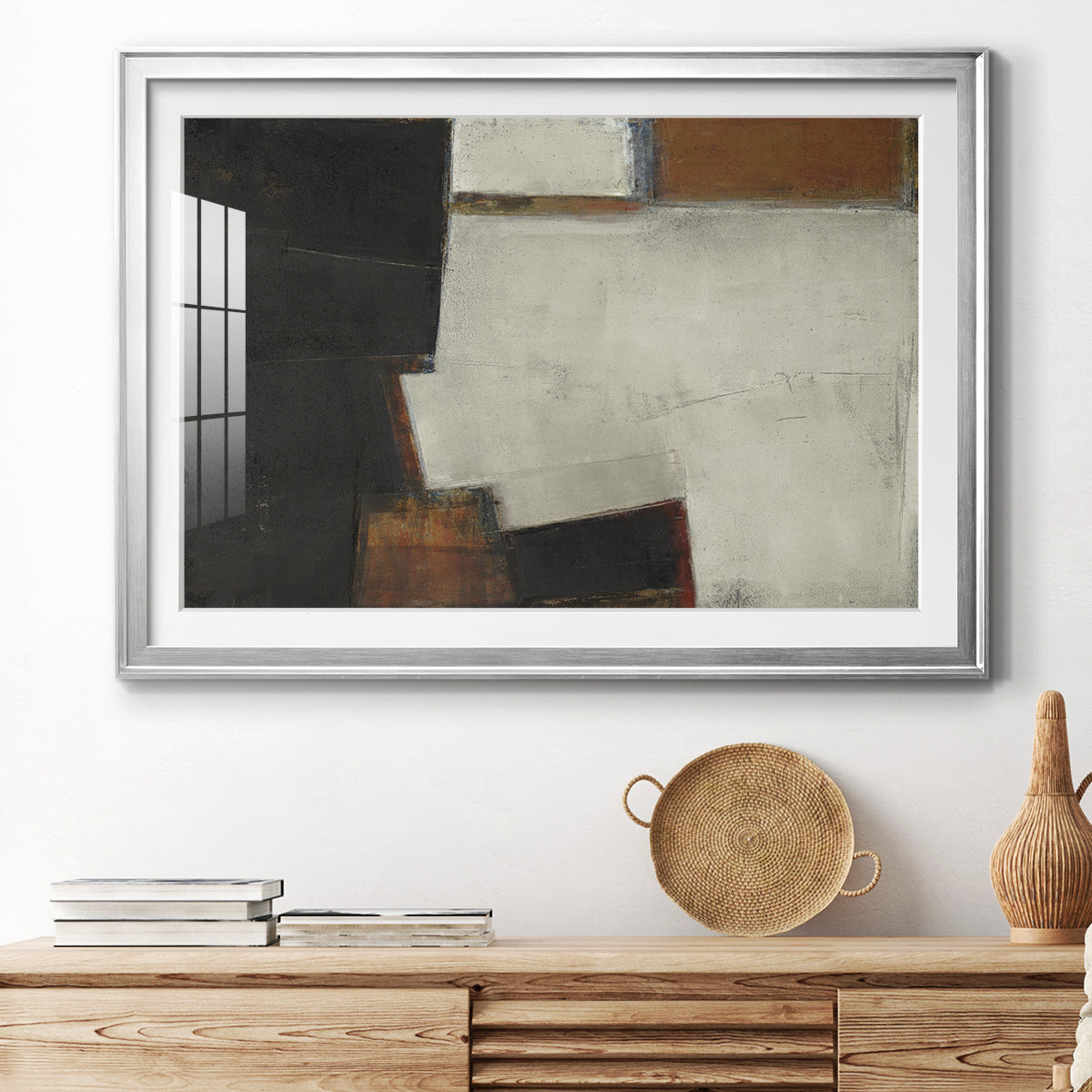 Our Way to Fall - Modern Framed Art Print