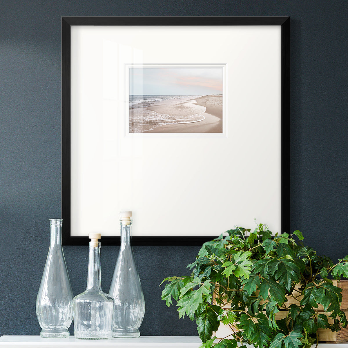 Corolla Soft Shore Premium Framed Print Double Matboard