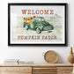 Pumpkin Patch - Modern Framed Art Print