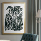 Ink Jungle IV - Modern Framed Canvas Print