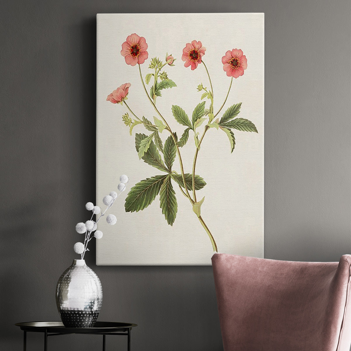 Flowers of the Seasons VIII - Canvas Art Print