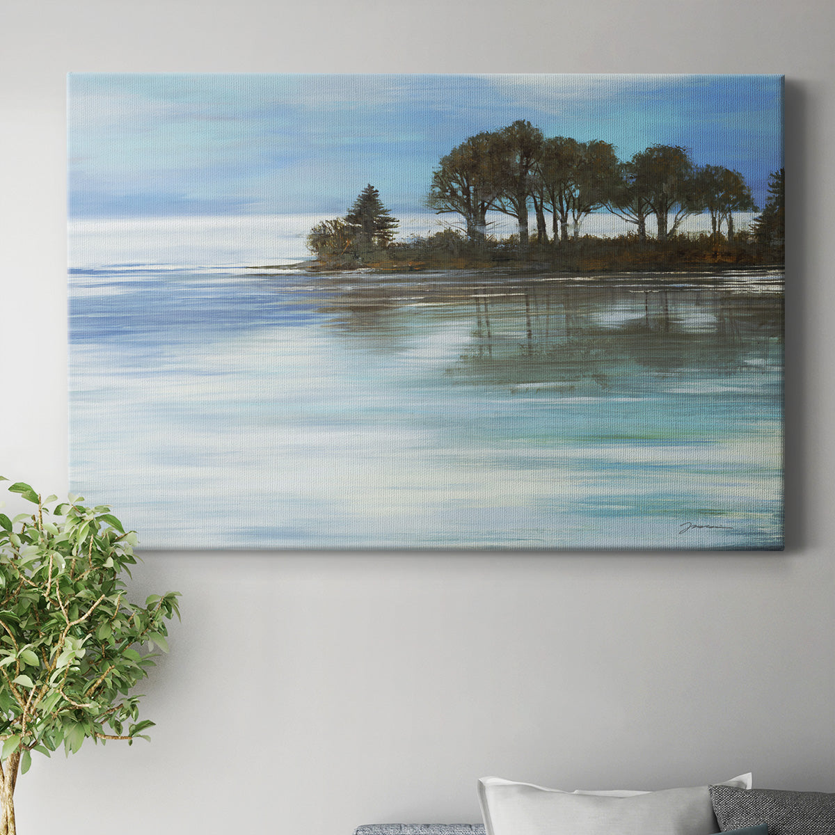 Setting The Mood Premium Gallery Wrapped Canvas - Ready to Hang