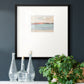 Sienna Horizon I Premium Framed Print Double Matboard