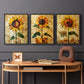 Floral Study Series CLVIII - Restickable Framed Art Set