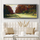 Road in a Forest Fontainebleau, 1864 - Floater Framed Canvas Print