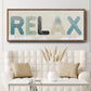Relax Your Body - Floater Framed Canvas Print