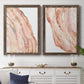 Rose Quartz I - Premium Framed Canvas 2 Piece Set - Ready to Hang