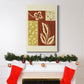 Festive Floral I - Gallery Wrapped Canvas