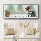 Christmas in the Forest Collection D - Floater Framed Canvas Print
