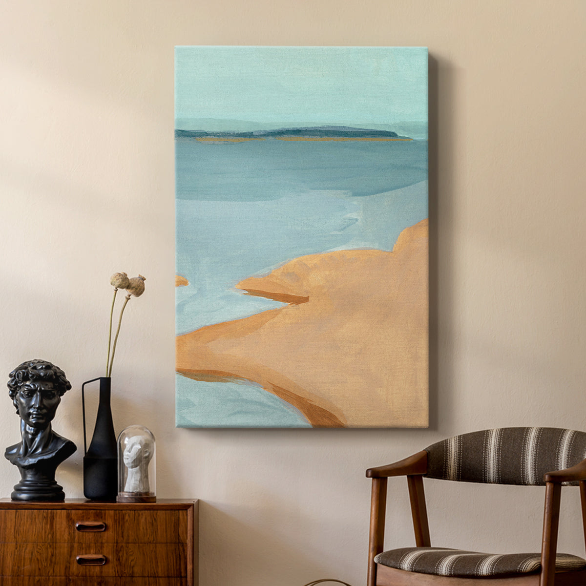 Out on the Sandbar III - Canvas Art Print