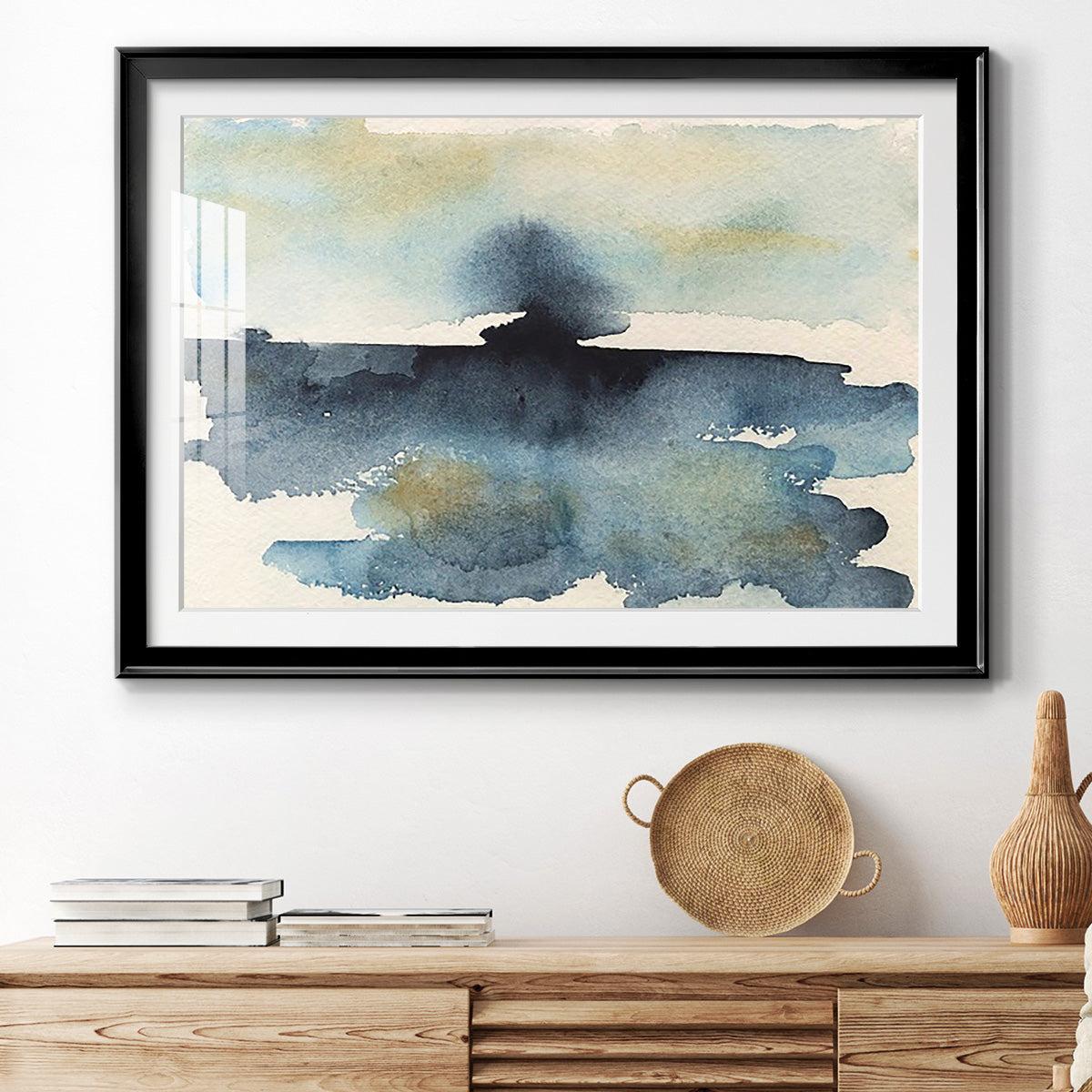 Upheval II Premium Framed Print - Ready to Hang