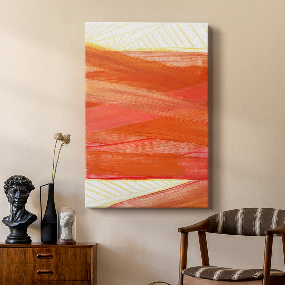 Warm Rays II - Canvas Art Print